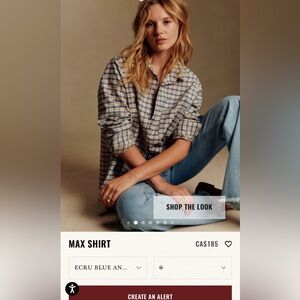 Sézane Max cotton shirt